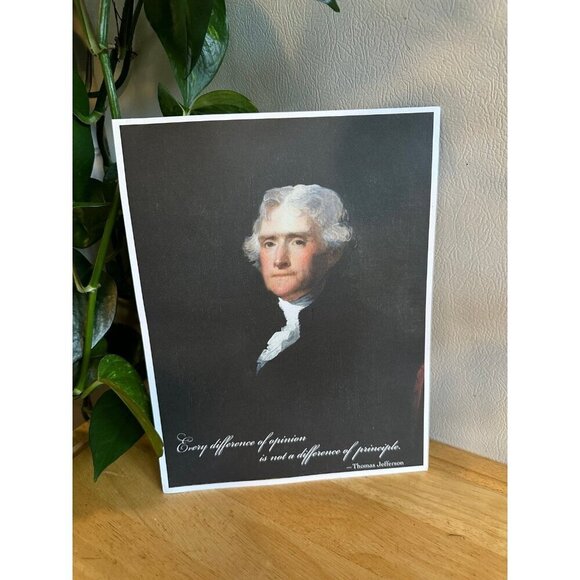Other - Thomas Jefferson quoted print photo